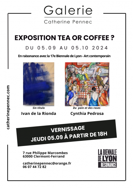 Exposition Tea or Coffee  |  Galerie Catherine Pennec