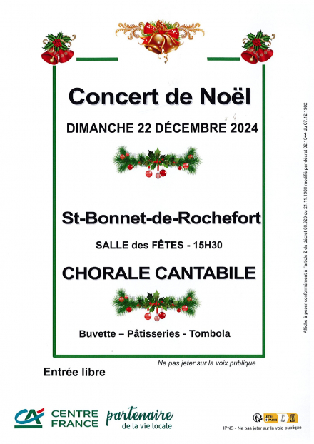 Concert de Noël