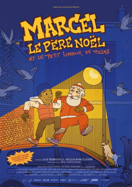 Ciné goûter - Marcel le Père Noël et le petit livreur de pizza