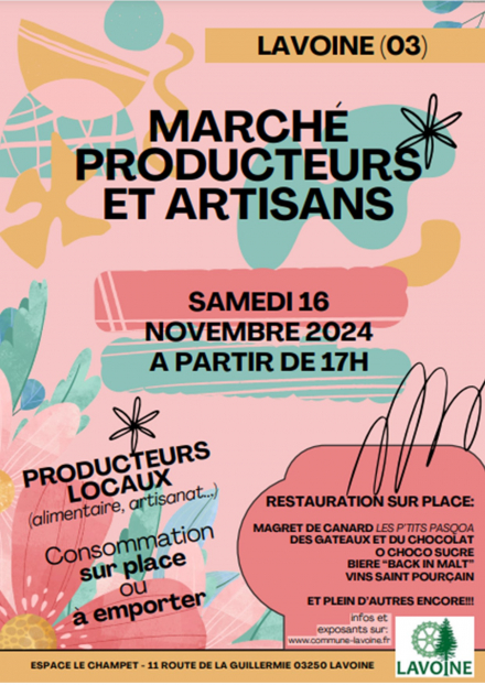 Marché de Producteurs et d'Artisans