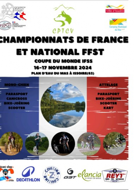 La trace Issoirienne : championnat de France de chiens de traineau hors neige