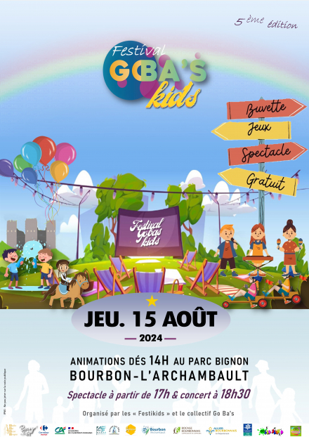 Festival Go Ba's Kid - Bourbon-l'Archambault