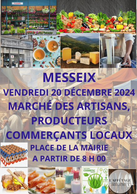 Marché des artisans et producteurs locaux