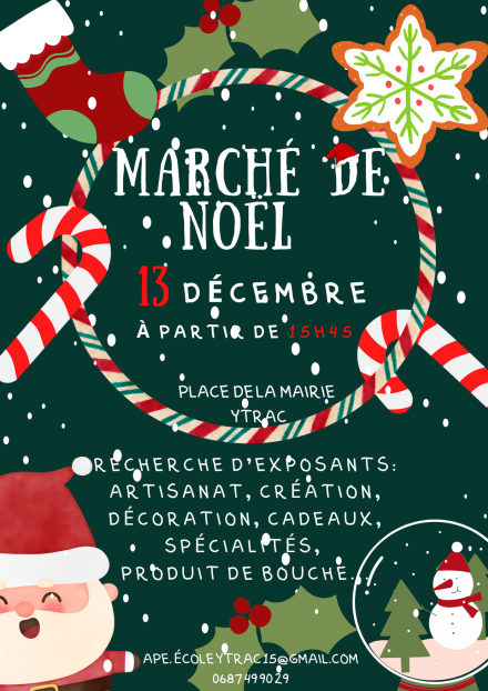 Marché de Noël - APE école d'Ytrac