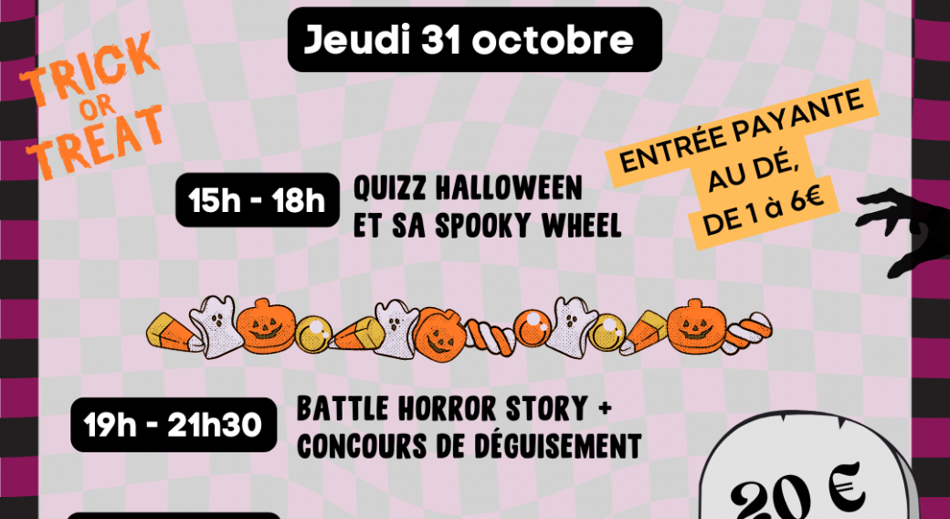 Soirée Halloween | Battle Laser