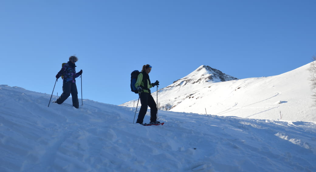 Half-day snowshoeing in unspoilt areas, far from the beaten track - Thierry Ballay