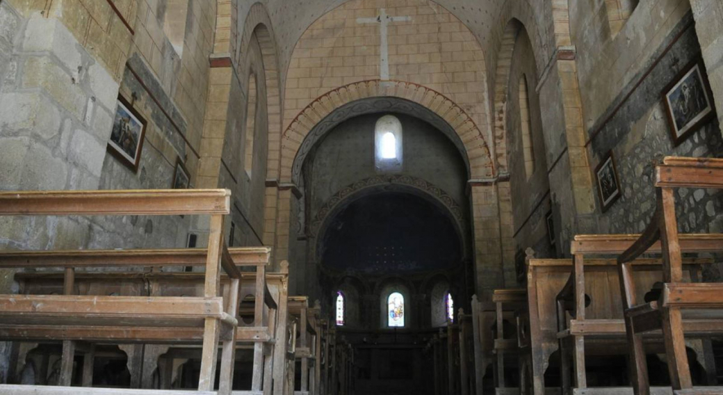 JEP 2024 Visite et exposition dans l'église Sainte-Radegonde et sous l'auvent de la crêperie