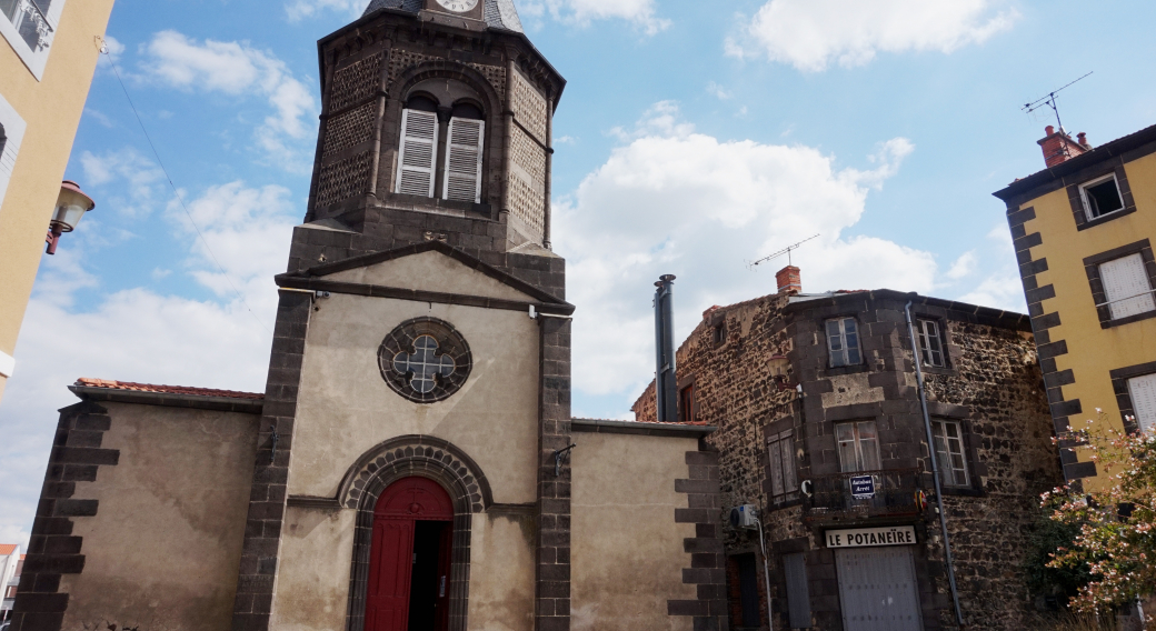 Eglise Sainte-Rustique à Aulnat