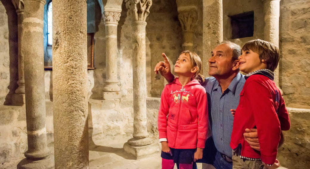 Journée du patrimoine : Visite de l'Eglise, crypte, Bourg