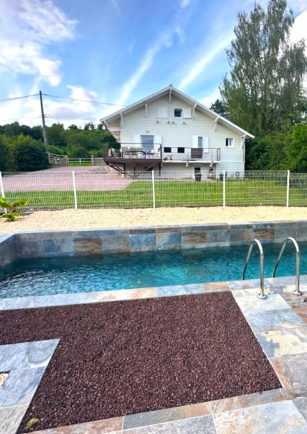 Le chalet de Quinssat à Abrest dans l'Allier en Auvergne