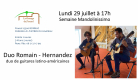 Semaine Mandolinissimo - concert 'Jeunes talents Duo Romain-Hernandez'