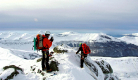 Alpinisme hivernal montagnes du Cantal