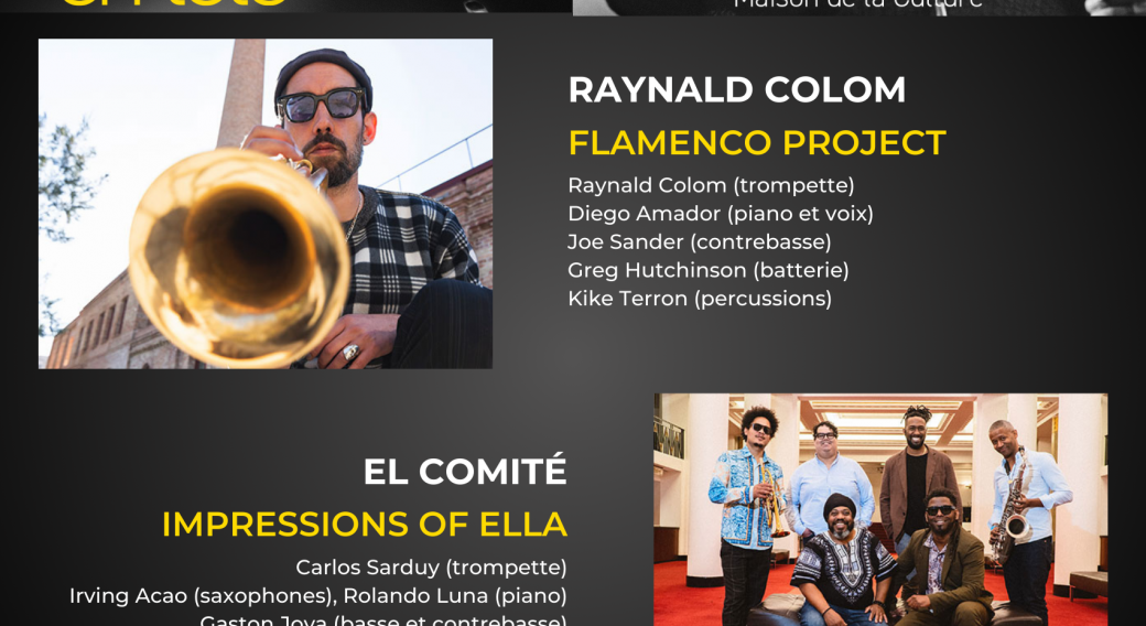 Raynald Colom Flamenco Project avec Diego Amador ! + El Comité | Jazz en Tête