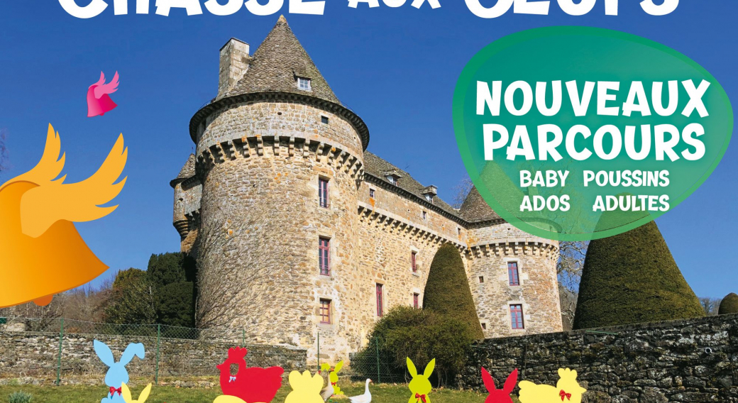 Chasse aux oeufs au château d'Auzers