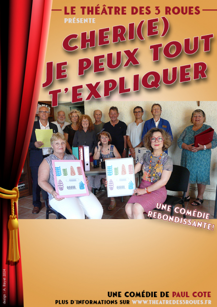 Pièce de théâtre : Chéri(e) je peux tout t'expliquer