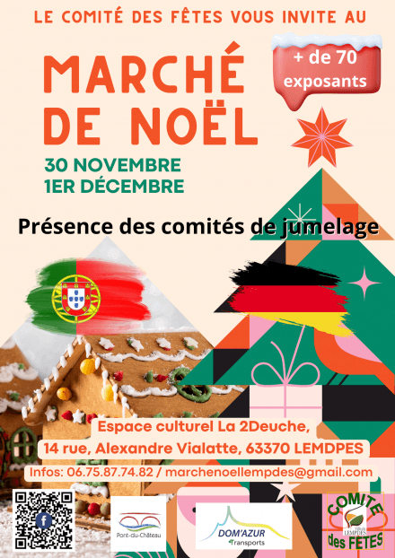 Marché de noël | Lempdes