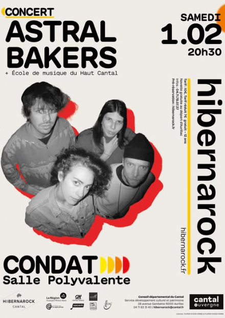 Concert Astral Bakers & École de Musique du Haut Cantal