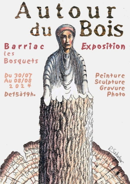 Exposition estivale, 24ème édition : 'Autour du bois'