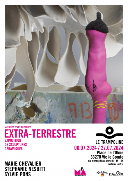 Exposition Céramique : Extra-Terrestre | Vic-le-Comte