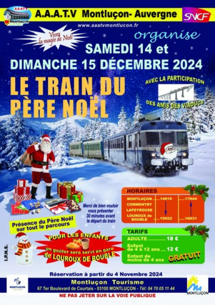 Le train du Père Noël