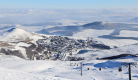 Vue panoramique de la station de Super-Besse dans le massif du Sancy