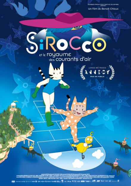 Ciné-goûter - Sirocco et le royaume des courants d'air