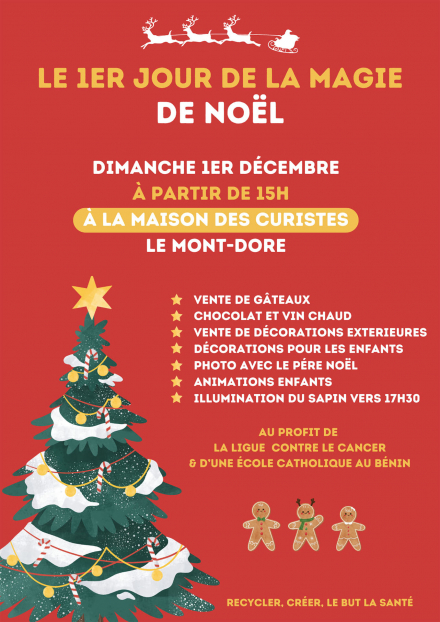 Le 1er jour de la magie de Noël