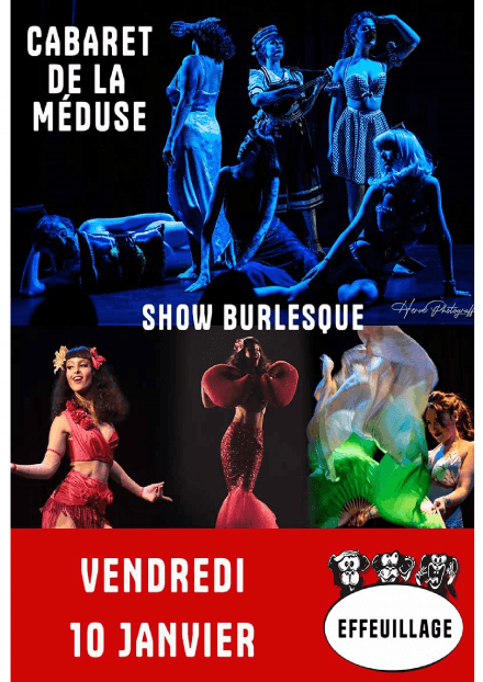 Cabaret de la meduse – Show burlesk – Le Burlesque klub | La Baie des Singes