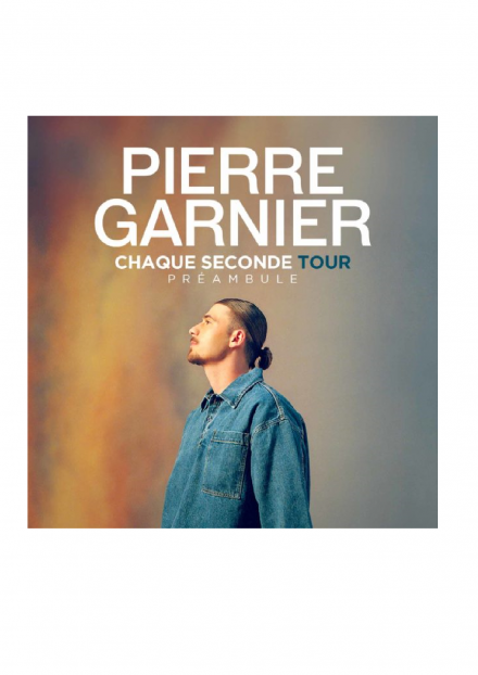 Pierre Garnier en concert | Zénith d'Auvergne