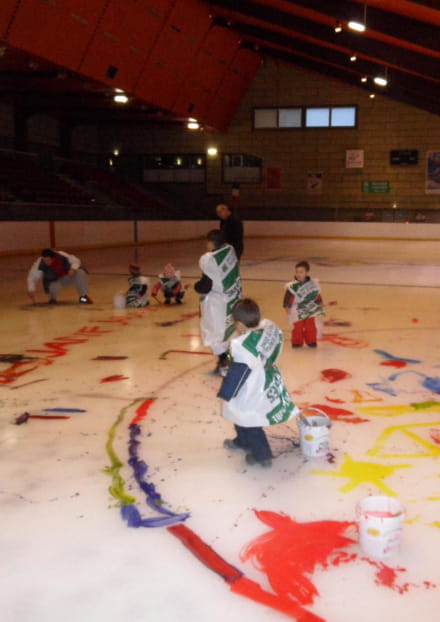 Les P'tits Montagnards : à la patinoire