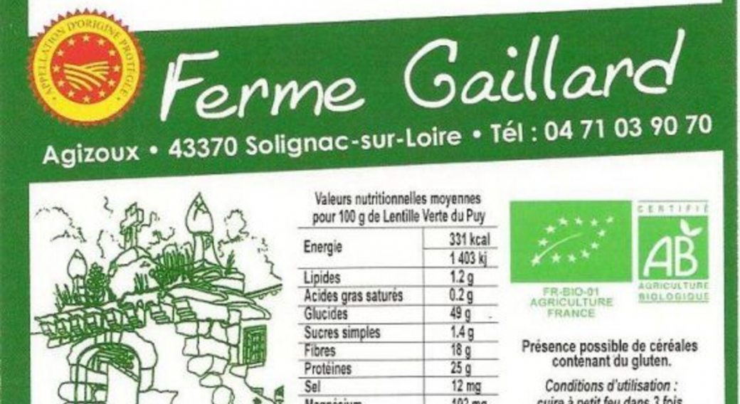 Ferme Gaillard Solignac sur Loire