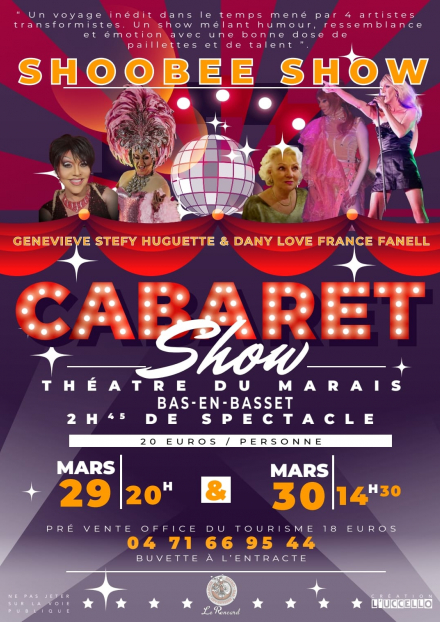 Week-end Cabaret Show- Shoobee Show