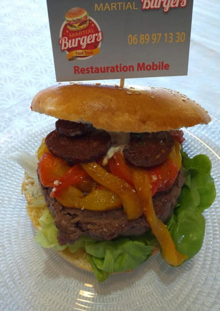 Restauration rapide : Food truck Martial Burger