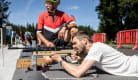 Biathlon la stèle la tour d'auvergne