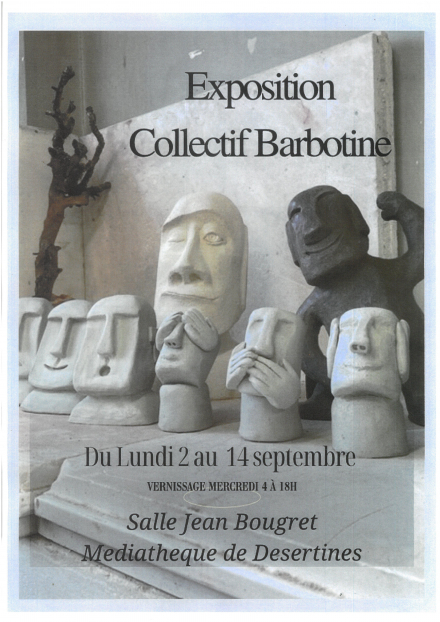 Exposition : collectif Barbotine