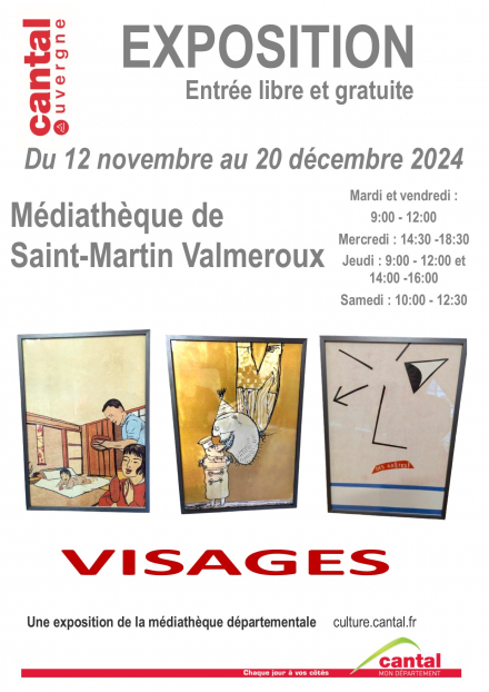 Exposition : 'Visages'