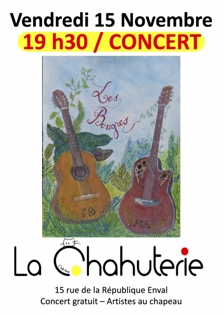 CONCERT LES BOUGRES à La Chahuterie