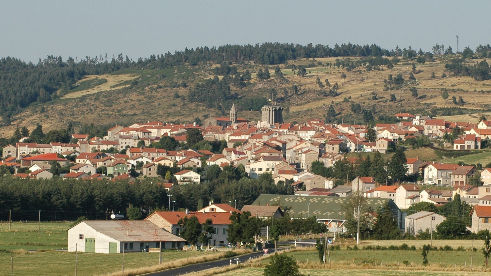 Vue sur Saugues