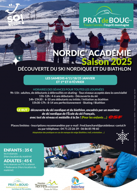 Nordic'Academie: discover Nordic skiing and biathlon