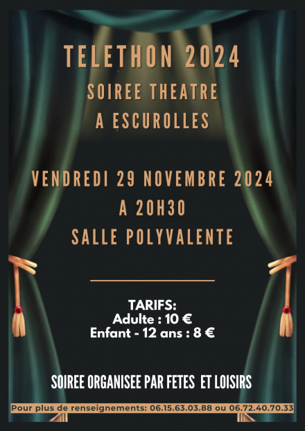 Soirée théâtre