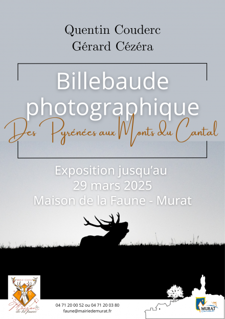 Exhibition - From the Pyrenees to the Cantal Mountains