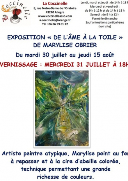 Exposition Marylise Obrier