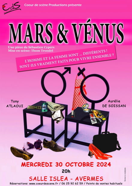 Spectacle Mars et Vénus