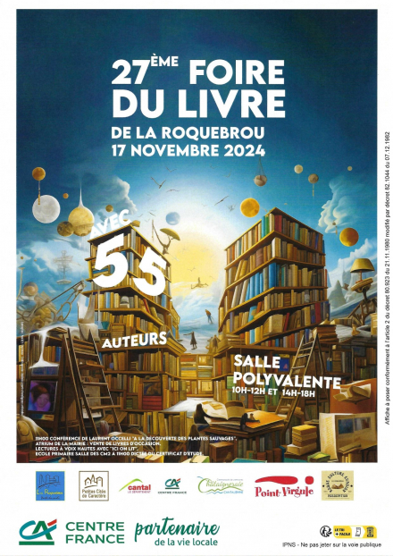 27e foire du Livre de Laroquebrou