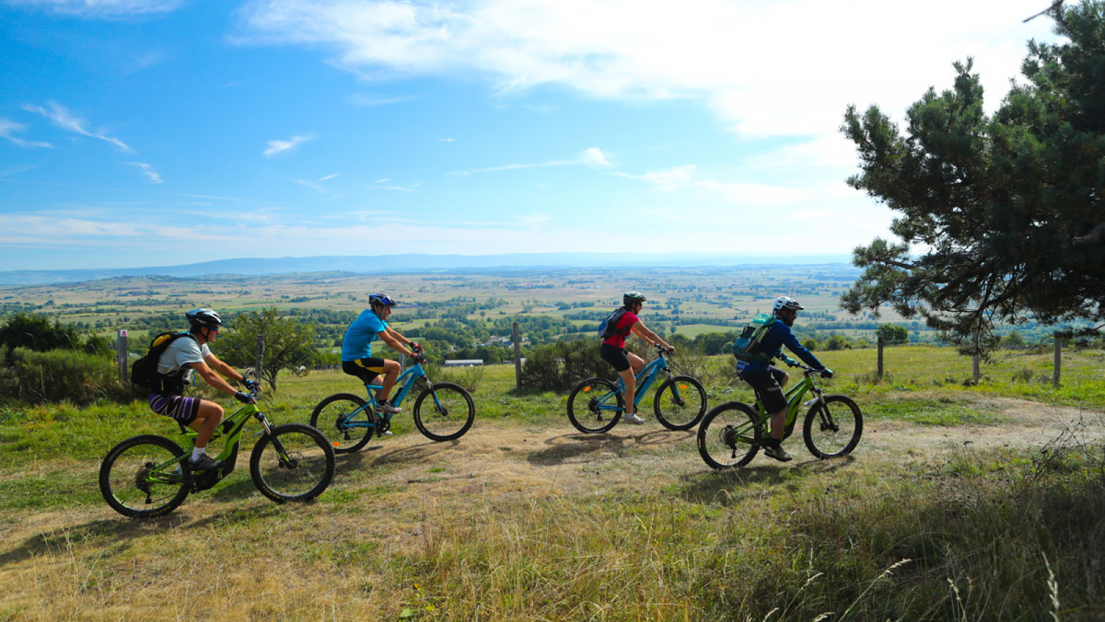 Planeze sur le grand tour VTT