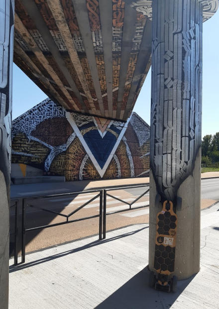 LES DESSOUS DU PATRIMOINE : STREET ART À RIOM, UNE GALERIE À CIEL OUVERT