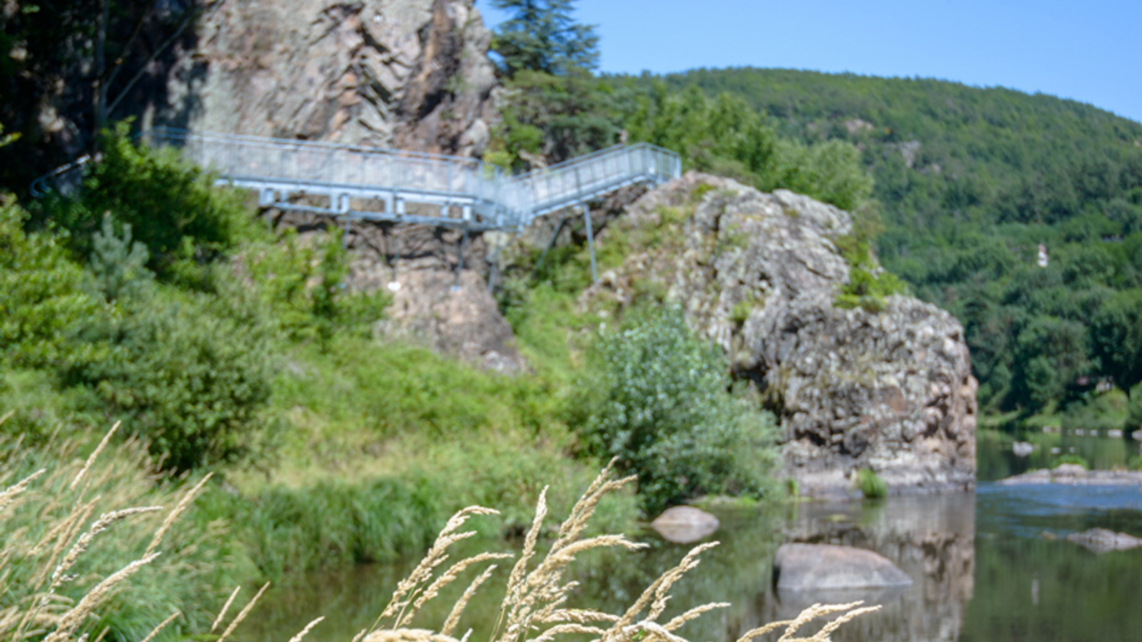 La passerelle du Saut du Chien