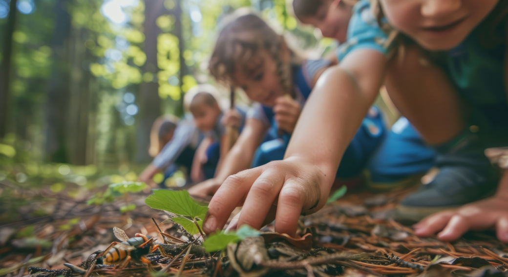 Balade en forêt pour créer son arthropode