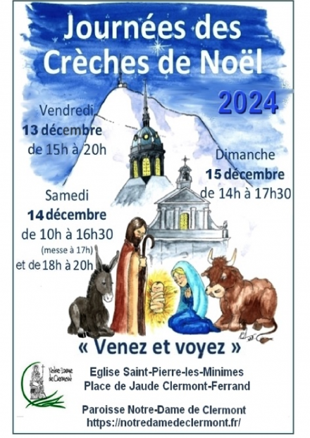 Les journées des crèches de Noël 2024