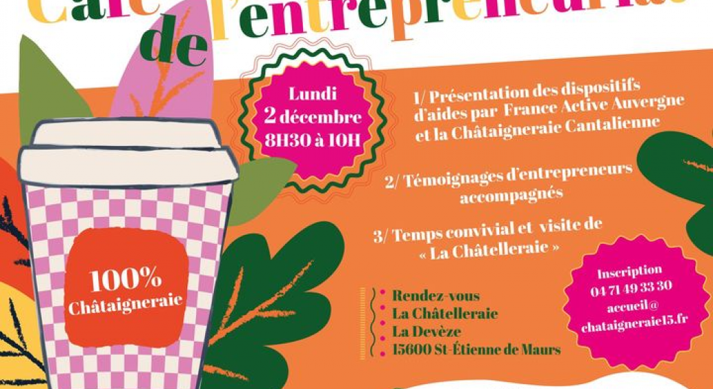 Café de l'entrepreneuriat